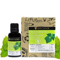 Patchouli Essential Oil by Soulflower, Pure Indian Undiluted, Vegan, Bonus Glass Dropper,1 FL.OZ