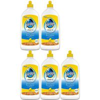 Pledge Gentle Wood Floor Cleaner, Lemon, 27 fl oz, 5 ct