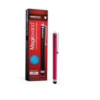 MediaDevil Stylus (Regular, Hot Pink) for Tablets & Smartphones (e.g. Apple iPhone, iPad, Samsung Galaxy, Google Nexus) - Magicwand Stylus