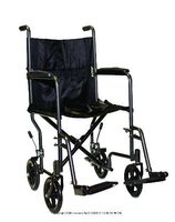 Lightweight 19" Transport Chair, Trnsprt Chr Hammer Finish, (1 EACH, 1 EACH)