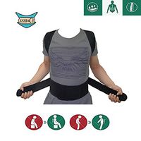 Postural Corrector, Upper Back and Shoulder Posture Corrector Brace and Clavicle Support S-XXL (M)