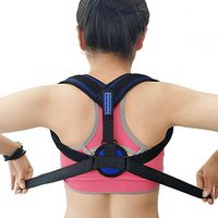 Mumu New Life Posture Corrector for Women and Men Back Adjustable Clavicle Brace Shoulder Posture Support Strap Outdoors Sports Shoulder Supports