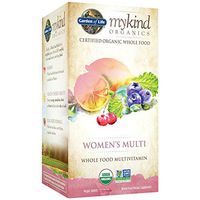 Garden of Life Multivitamin for Women - mykind Organic Women Whole Food Vitamin Supplement, Vegan, 120 Tablets