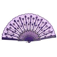 Dance Folding Fan, Cosplay Hand Held Fan Chinese Style Hand Fan Fashion Party Dress Accessories For Dance Props, Decoration, Wedding