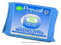 Prevail Disposable Washcloths, Prevail Wshclth Ref Pk, (1 PACK, 48 EACH)