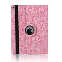 9.7 Inch Cover Case for iPad Air - Businda 360 Degree Rotation Cover Stand Case with Multiple Viewing Angles for Apple Cover Case for iPad Air -Pink