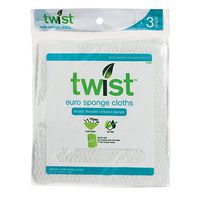 Twist 273461 2.4 OZ European Sponge Cloth (Pack of 3)