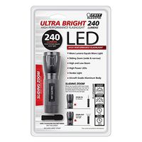 (Case of 12) Feit Flashlight Aluminum 240 Lumens Led Aaa Batteries Not Included