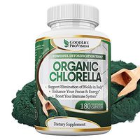 Pure Organic Chlorella – Broken Cell Wall 600 mg Veggie Capsules (1200 mg Serving) - Powder Supplement for Natural Detoxification, Best with Spirulina, No Aftertaste, Made in USA, 3 Month Supply