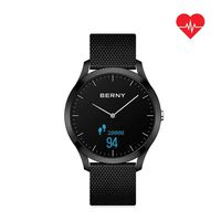 BERNY Hybrid Smart Watch for Men and Women, Smartwatch Phone Fitness Tracker with Bluetooth Camera - Compatible with iPhone and Android