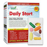 Daily Start - Complete Daily Vitamin Packet | Multivitamin Supplement with Antioxidants | High Energy + Super Vitality + Optimal Health | 30-Day Supply