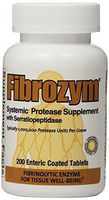 Naturally Vitamins Fibrozym Systemic Protease Supplement with Serratiopeptidase, 200 Tablets