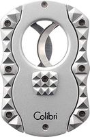 Colibri Quasar Cut Cigar Cutter - Metallic Silver
