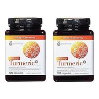 Youtheory Turmeric Extra Strength Formula Capsules 1,000 mg per Daily, 120 Count (Pack of 2)