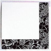 Silhouette Beverage Napkins