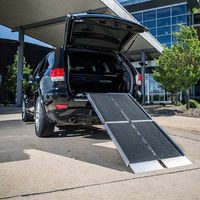 HNTRIFOL10EA - Ez-Access Trifold Ramp,10,Aluminum,10X29X3