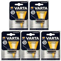 5X Varta Professional CR123A 6205 2/3A 3V Photo Lithium Battery Fast USA Ship