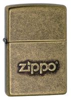 Zippo Logo Outdoor Indoor Windproof Lighter Custom Personalized Engraved Message Engraving on Backside (Style20)