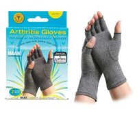 Brown Medical (a) Imak Arthritis Gloves-Large/Pr