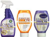 Leather CPR - Carpet CPR - Furniture CPR - Cleaning Variety Pack – Clean & Condition Leather, Treat Carpet Stains, and Spruce Up Your Wood Furniture with This 3-in-1 Savings