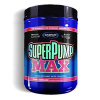 Gaspari Nutrition - SuperPump MAX - The Ultimate Pre Workout Powder, Sustained Energy Preworkout, Nitric Oxide Booster, Muscle Growth, Recovery & Replenishes Electrolytes - 40 Serving (Pink Lemonade)