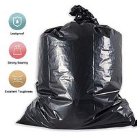 Contractor Trash Bags 3 Mil 42 Gallon, Heavy Duty Trash Bags Construction, Bathroom Trash Can Bin Liners, Large Kitchen Garbage Can Bags for Home, Kitchen, Lawn, and Other
