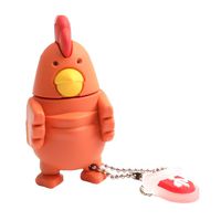 FAgdsyigao Cute Zodiac 1/2/4/8/16/32GB U Disk, USB 3.0 Flash Drives Memory Storage Chicken^ 16G