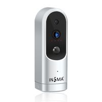 INSMA Wireless Security Camera, 960P WiFi Camera 120 Days Standby with Rechargeable Battery, PIR Motion Detection, HD Night Vision Two Way Audio