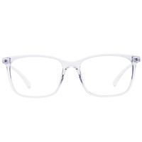 ANRRI Computer Glasses for Blue Light Blocking, Anti Eyestrain Anti Glare Lightweight Frame for Screen Eyeglasses, Transparent, Men/Women