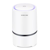RIGOGLIOSO Air Purifier for Home with True HEPA Filters,Low Noise Portable Air Purifier with Night Light,Desktop USB Air Cleaner