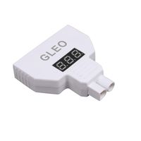 Favrison RC Drone LiPo Battery Tester, Voltage Display Indicator Voltmeter for Yuneec Q500 / H480 3S/4S Batteries