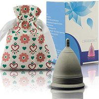 Period Menstrual Cup Reusable Comfortable, Sensitive Period Menstrual Cup Set Heavy Flow, Menstrual Cup Wash Holder Storage, Menstrual Period Cup Cleaner, Menstrual Period Cups For Women Beginner (S)