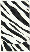 Boston International Zebra Pocket Tissue Holder