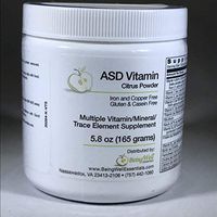 ASD Vitamin Powder - Citrus Flavor - for Children with Autism Spectrum Disorder Multiple Vitamin/mineral/trace Element Supplement- 5.8 oz