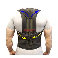 The Best Adjustable Back Posture Corrector & Clavicle Support Brace | Shoulder Alignment | Improves Posture and Hunched Shoulders | Exercises and Correction Perfect Product For Men and Women (S)