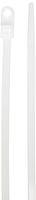 Standard Mountable Cable Tie, 50lbs Tensile Strength, 2-1/4" Bundle Diameter, 0.181" Mounting Hole Diameter, 0.165" Width, 8" Length, Natural