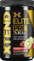 Scivation Xtend Elite Pre Bcaa Powder Anti-catabolic Pre Workout Drink Branched Chain Amino Acids bcaas, Strawberry Kiwi Splash, 30 Servings
