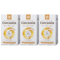 Solgar - 3 Pack - Full Spectrum Curcumin 185x Better Bio-Availability Turmeric Liquid Extract Softgels 30 Count