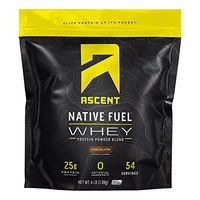 Ascent Native Fuel Whey Protein Powder - Chocolate - 4 lbs