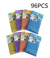 MS.CLEO Drain Sticks,Drain Cleaner Sticks,Drain Clog Remover,Drain Cleaner Sticks Keep Kitchen Bathroom Drains Clear,As Seen on TV Keeps Drains Pipes Clear (96 pcs)