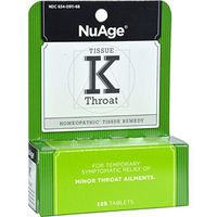 NUAGE LABS TISSUE K THROAT, 125 TAB