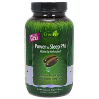 Power to Sleep PM by Irwin Naturals, 2mg Melatonin, Promotes Restful Sleep Cycle, 120 Liquid Softgels
