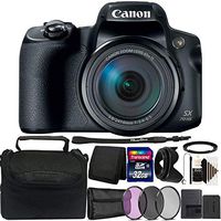 Canon PowerShot SX70 HS 20.3MP 4K Video Recording WiFi NFC Digic 8 Processor with All You Need Bundle