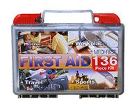 Medi-First 40136 Multi-Purpose First Aid Kit, 136-Piece