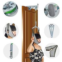 Ewinodon Home Over The Door Cervical Traction Device Set Unit for Neck Shoulder Brace Head Pain Relief Spinal Decompression
