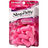 Sleep Pretty in Pink Women's Ear Plugs 14 Pair (Pack of 12)