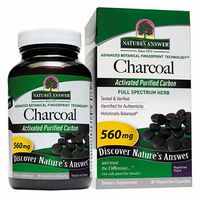 Nature'S Answer Charcoal Activated 90 Sgel