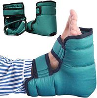 Anti-Bedsores Cotton Breathable Heel Protector Pillow?Patient Care Heel Pad Ankle Protector Cushion, Effective Pressure Sore and Heel Ulcer Relief Foot Pillows -1 Pair