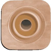 Sur-fit Natura Stomahesive Flexible Pre-cut Wafer 5" x 5" Stoma 1-5/8" (Box of 10 Each)