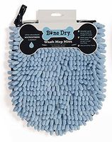Bone Dry Wash Mop Mitt Blue Microfiber